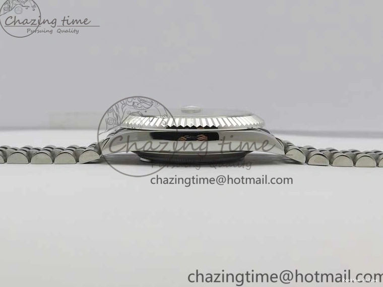 0203 ModernLook DateJust 41mm 126334 SS BP Maker 1:1 Best Edition New Version Blue Roman Dial on Jubilee Bracelet 3033